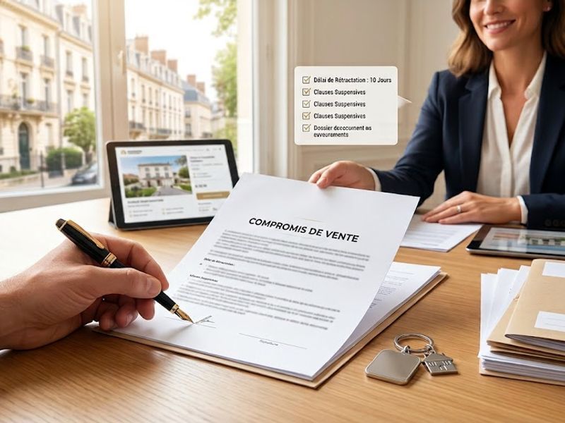 Compromis de vente : ce qu'il faut savoir avant de signer | Antoinette Immobilier